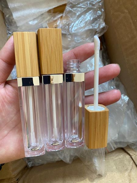 storage bottles & jars 6ml transparent square lip gloss packing containers bamboo lids lipstick bottle empty clear glaze tools
storage bottles & jars 6ml transparent square lip gloss packing containers bamboo lids lipstick bottle empty clear glaze tools