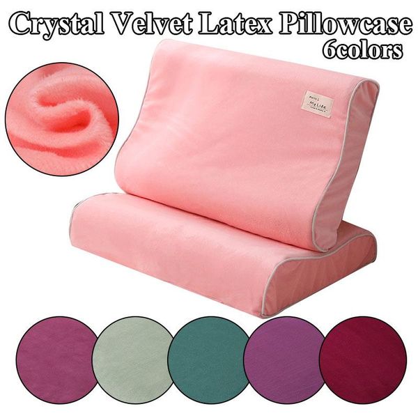 pillow case crystal velvet latex pillowcase solid color soft bed cushion cover 30*50 40*60cm comfortable memory pillows household items
pillow case crystal velvet latex pillowcase solid color soft bed cushion cover 30*50 40*60cm comfortable memory pillows household items