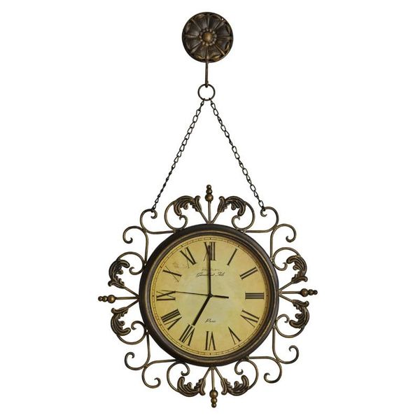 metal large retro wall clock iron american country shabby chic living room art clocks and quartz watches b60
metal large retro wall clock iron american country shabby chic living room art clocks and quartz watches b60