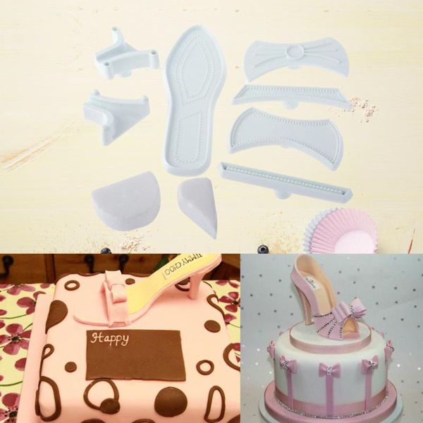 baking & pastry tools 9pc cake mold woman fashion high heel shoe cookie plastic cutter press fondant decoration sugarpaste craft
baking & pastry tools 9pc cake mold woman fashion high heel shoe cookie plastic cutter press fondant decoration sugarpaste craft