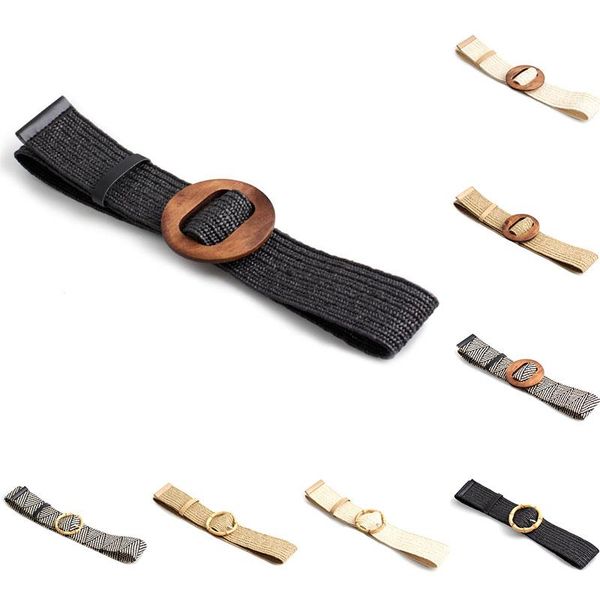 belts fashion wide belt bohemian pp grass braided women round wooden square plastic buckle beautiful cummerbund smooth waistband, Black;brown
belts fashion wide belt bohemian pp grass braided women round wooden square plastic buckle beautiful cummerbund smooth waistband, Black;brown