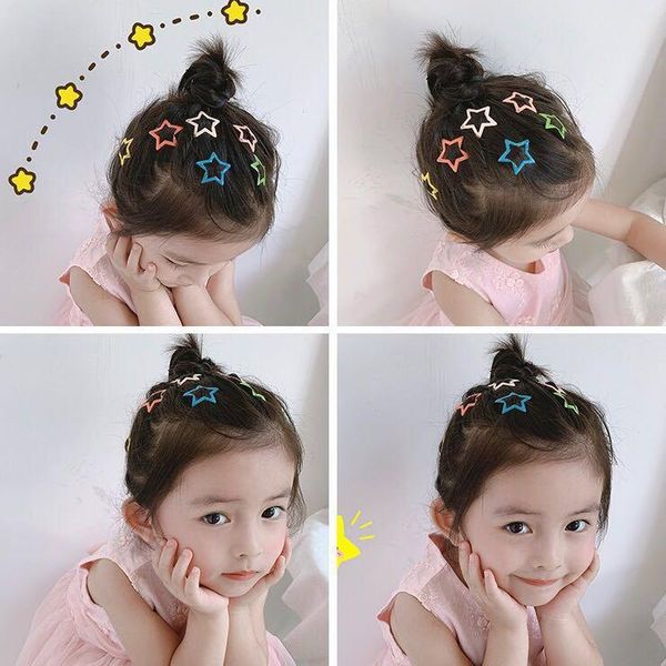 hair accessories 10pcs/set girls cute colorful star geometric waterdrop shape hairpins gradient sweet clip headband fashion, Slivery;white
hair accessories 10pcs/set girls cute colorful star geometric waterdrop shape hairpins gradient sweet clip headband fashion, Slivery;white