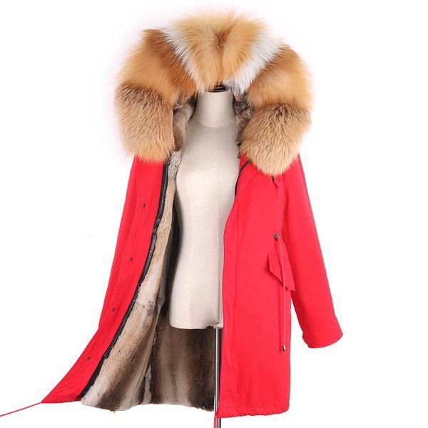 women's fur & faux women jacket 7xl real coat collar parka detachable liner long thick fashion clothing, Black
women's fur & faux women jacket 7xl real coat collar parka detachable liner long thick fashion clothing, Black