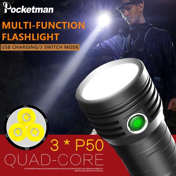 flashlights torches super bright lantern 3 * t6 / xhp50 led 4800mah built-in 18650 battery the most powerful waterproof torch gift box
flashlights torches super bright lantern 3 * t6 / xhp50 led 4800mah built-in 18650 battery the most powerful waterproof torch gift box