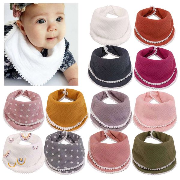 baby lace gauze saliva towel baby handkerchief bib children scarf multi purpose burp, White
baby lace gauze saliva towel baby handkerchief bib children scarf multi purpose burp, White