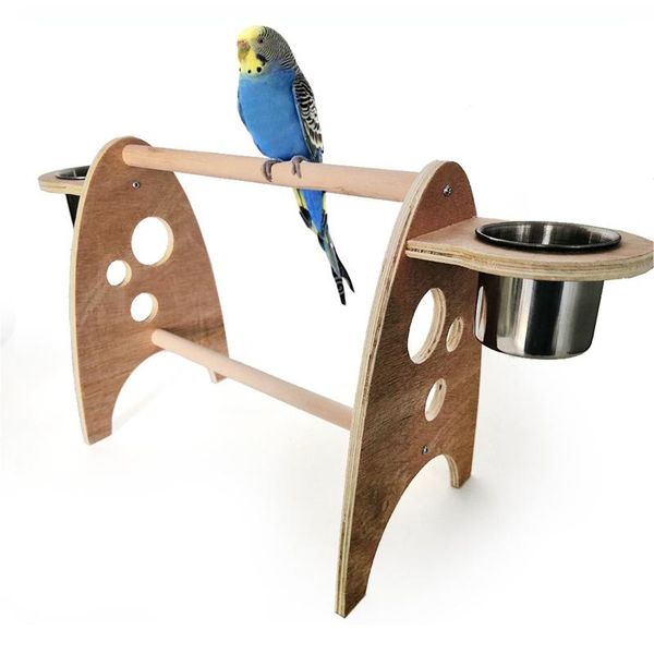 other bird supplies small animals parrot wood stand playground feeding cups & tray for parakeets
other bird supplies small animals parrot wood stand playground feeding cups & tray for parakeets