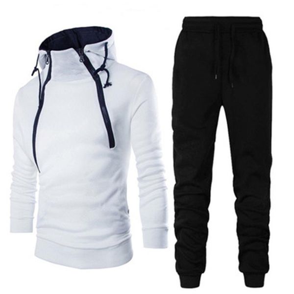 mens contrasting color sets fashion trend long sleeve double zipper hooded sweatshirt pant sports suits man spring casual fitness tracksuits, Gray
mens contrasting color sets fashion trend long sleeve double zipper hooded sweatshirt pant sports suits man spring casual fitness tracksuits, Gray