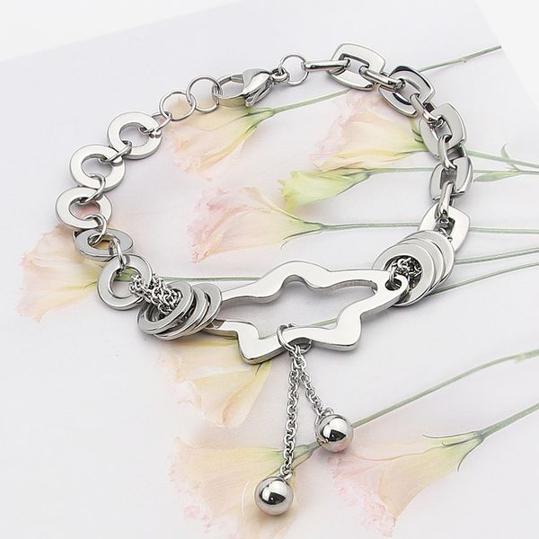 new style brand fashionable rope chain decoration silver color bracelet for girl and woman bead bracelet for summer party, Black
new style brand fashionable rope chain decoration silver color bracelet for girl and woman bead bracelet for summer party, Black