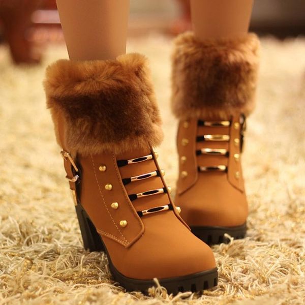 boots autumn women ankle female high heel shoes flock fashion zipper chunky heels short botas for ladies casual footwear, Black
boots autumn women ankle female high heel shoes flock fashion zipper chunky heels short botas for ladies casual footwear, Black