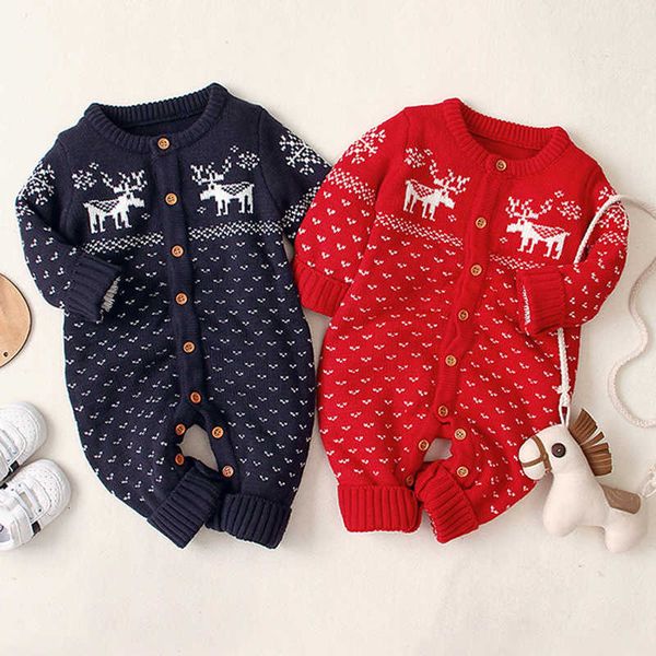 christmas boys girls long sleeve clothes autumn winter baby boy girl kids knitting rompers, Blue
christmas boys girls long sleeve clothes autumn winter baby boy girl kids knitting rompers, Blue