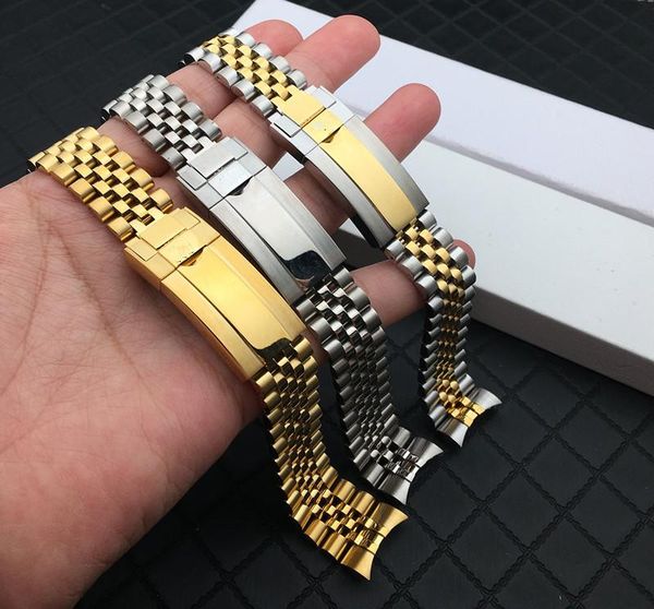 watch bands 20mm accessories strap for gmt sub band submarine silver gold stainless steel wristband bracelet, Black;brown
watch bands 20mm accessories strap for gmt sub band submarine silver gold stainless steel wristband bracelet, Black;brown