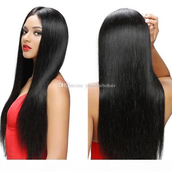 30inch extra long human hair 1b silk straight virgin brazilian front lace wig ing, Black;brown
30inch extra long human hair 1b silk straight virgin brazilian front lace wig ing, Black;brown