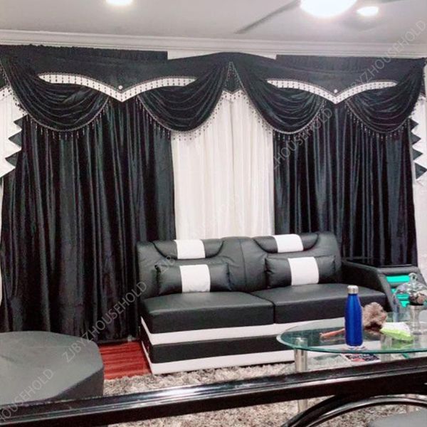 curtain & drapes 2021 curtains for living room european style black and white fabric dining bedroom valance mbroidery tulle
curtain & drapes 2021 curtains for living room european style black and white fabric dining bedroom valance mbroidery tulle