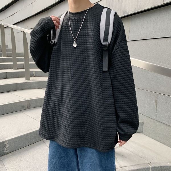2021 new spring plaid t-shirt men's fashion casual retro o-neck t shirt men streetwear korean loose long-sleeved tshirt mens m-2xl avw, White;black
2021 new spring plaid t-shirt men's fashion casual retro o-neck t shirt men streetwear korean loose long-sleeved tshirt mens m-2xl avw, White;black