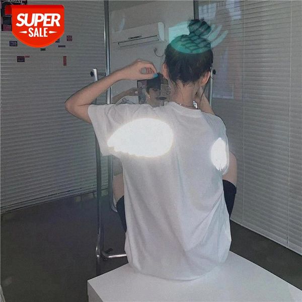 tshirt women clothes summer angel reflective printing short-sleeved student ins korean version loose hong kong style #0j1y, White
tshirt women clothes summer angel reflective printing short-sleeved student ins korean version loose hong kong style #0j1y, White