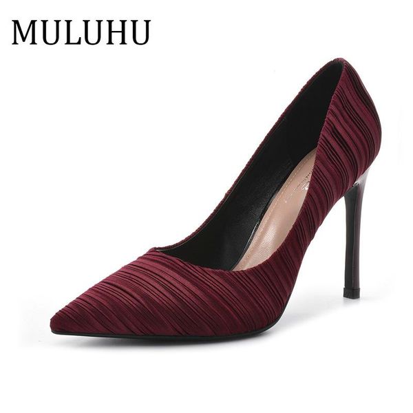 dress shoes muluhu 2021 high heels woman luxury party pumps lady wedding shoe summer elegant thin heel drop, Black
dress shoes muluhu 2021 high heels woman luxury party pumps lady wedding shoe summer elegant thin heel drop, Black