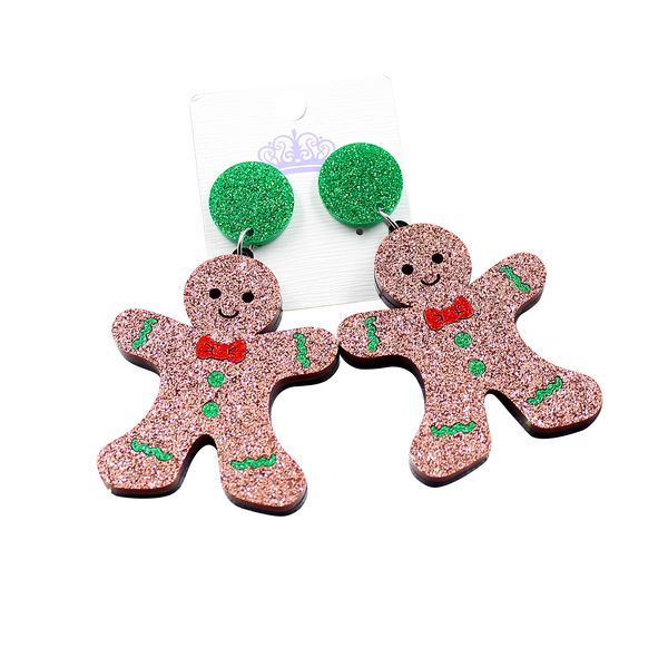 shiny lovely gingerbread man acrylic dangle earrings for women girls fashion christmas gifts glitter powder exaggerated jewelry brincos, Silver
shiny lovely gingerbread man acrylic dangle earrings for women girls fashion christmas gifts glitter powder exaggerated jewelry brincos, Silver