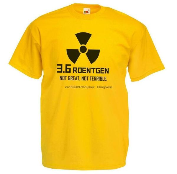 men's t-shirts yellow chernobyl 3.6 roentgens t-shirt shirt not great terrible, White;black
men's t-shirts yellow chernobyl 3.6 roentgens t-shirt shirt not great terrible, White;black
