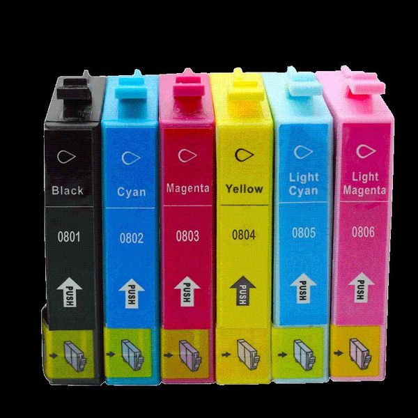 ink cartridges 7 compatible for t0807 t0801 po printer p50 px650 px660 px700w px710w px720wd px730wd px800fw px810fw
ink cartridges 7 compatible for t0807 t0801 po printer p50 px650 px660 px700w px710w px720wd px730wd px800fw px810fw