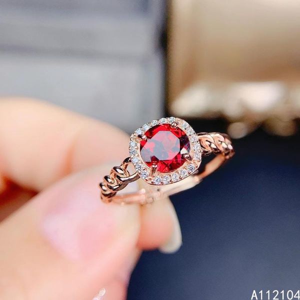 cluster rings kjjeaxcmy fine jewelry 925 sterling silver inlaid natural garnet women elegant fashion fresh round adjustable gem ring support, Golden;silver
cluster rings kjjeaxcmy fine jewelry 925 sterling silver inlaid natural garnet women elegant fashion fresh round adjustable gem ring support, Golden;silver