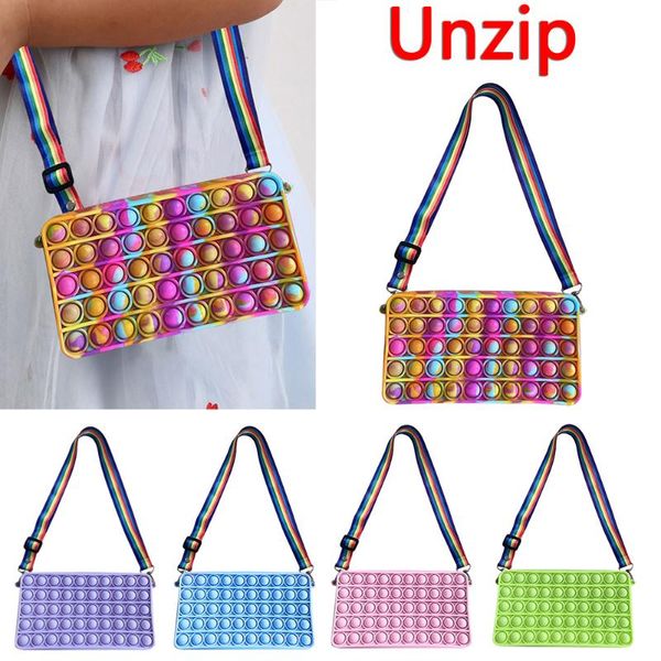 storage bags fashion solid color push bubble shoulder crossbody messenger bag silicone small purse handbags decompression family game
storage bags fashion solid color push bubble shoulder crossbody messenger bag silicone small purse handbags decompression family game