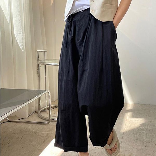 women's pants & capris 2021 summer women bloomers bottoms loose fashion solid color ladies casual elegant female trousers t92, Black;white
women's pants & capris 2021 summer women bloomers bottoms loose fashion solid color ladies casual elegant female trousers t92, Black;white