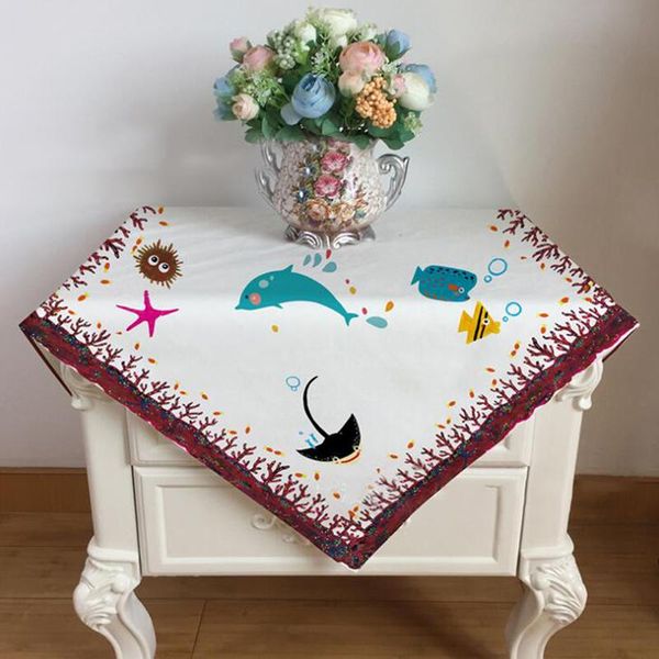 table cloth dolphin tablecloth small fresh all- dust tv cover refrigerator washing machine
table cloth dolphin tablecloth small fresh all- dust tv cover refrigerator washing machine