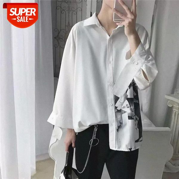 shirt men blouses couple korean style scheming design three-quarter sleeves printed shirts korean trendy handsome loose-fitting #ty6y, White;black
shirt men blouses couple korean style scheming design three-quarter sleeves printed shirts korean trendy handsome loose-fitting #ty6y, White;black