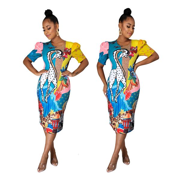 2021 new giraffe pattern printting round neck short sleeves women summer selling office lady fashion clothes z5o4, Black;gray
2021 new giraffe pattern printting round neck short sleeves women summer selling office lady fashion clothes z5o4, Black;gray