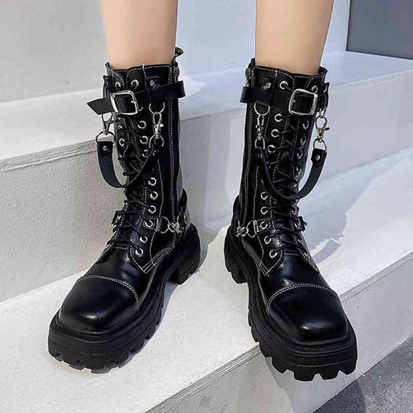 boots women winter black metal decoration punk thick bottom adults motorcycle design ankle female woman shoes hs65
boots women winter black metal decoration punk thick bottom adults motorcycle design ankle female woman shoes hs65