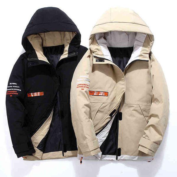 2021 fashion brand winter jacket men hooded duck down young puffer male windproof parka thick warm overcoat coats, Black
2021 fashion brand winter jacket men hooded duck down young puffer male windproof parka thick warm overcoat coats, Black