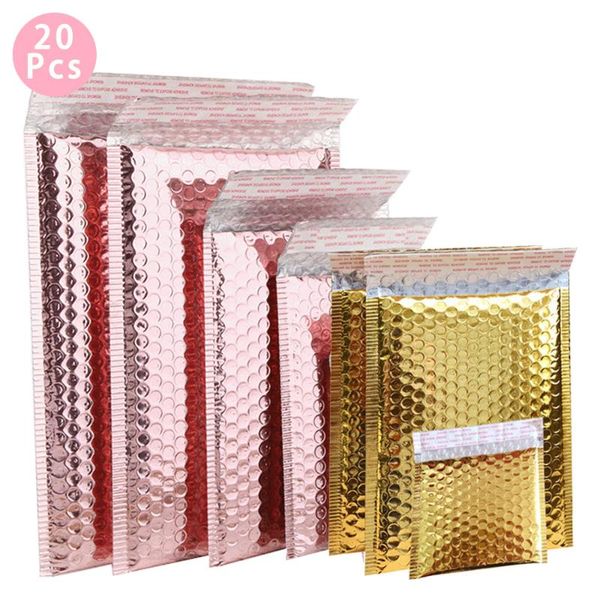 20pcs rose gold bubble mailer packaging envelope mailers padded gift shipping bag make up mailing bags various sizes
20pcs rose gold bubble mailer packaging envelope mailers padded gift shipping bag make up mailing bags various sizes