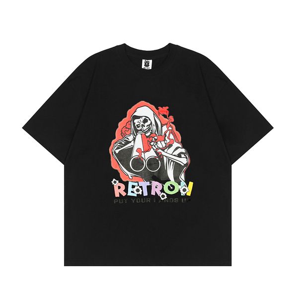 letter t-shirts summer t shirts men and women black white casual tees loose hip hop cotton, White;black
letter t-shirts summer t shirts men and women black white casual tees loose hip hop cotton, White;black