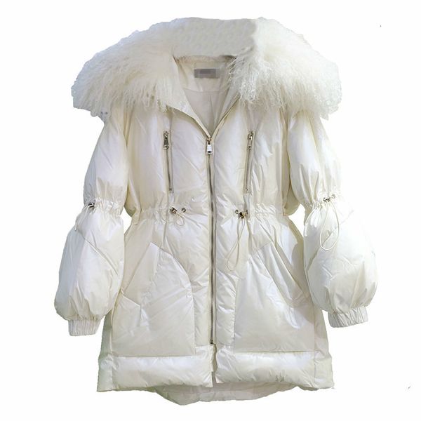 female long goatee lambskin women's parka jacket woman's bread winter warm students pockets with zipper coat 2021 4vrw, Black
female long goatee lambskin women's parka jacket woman's bread winter warm students pockets with zipper coat 2021 4vrw, Black