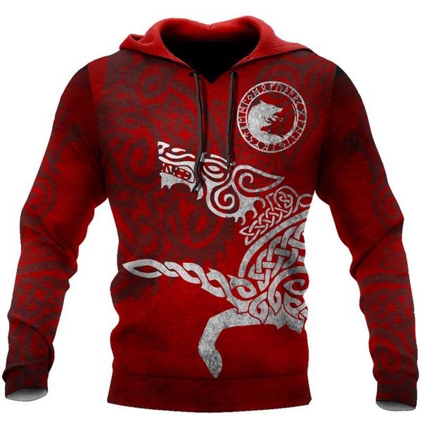 men's hoodies & sweatshirts viking wolf tattoo red 3d full printed mens hoodie harajuku casual pullover streetwear jacket tracksuits, Black
men's hoodies & sweatshirts viking wolf tattoo red 3d full printed mens hoodie harajuku casual pullover streetwear jacket tracksuits, Black