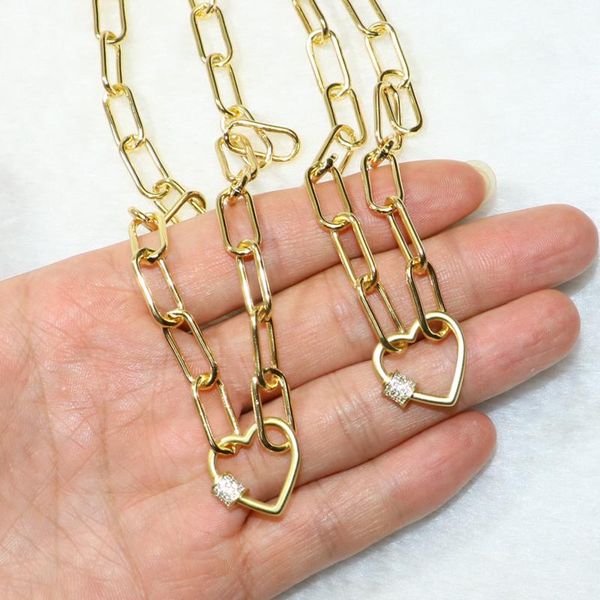 pendant necklaces 4 pcs handmade matte gold clasp heart shape buckle necklace color retention chain jewelry 50250, Silver
pendant necklaces 4 pcs handmade matte gold clasp heart shape buckle necklace color retention chain jewelry 50250, Silver