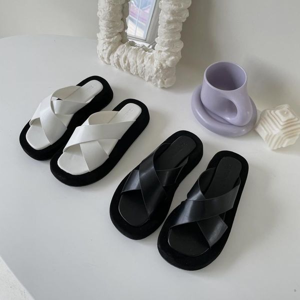 slippers dxfan brand design mixed colors platform sandals women open toe elegant summer outdoor slides shoes, Black
slippers dxfan brand design mixed colors platform sandals women open toe elegant summer outdoor slides shoes, Black