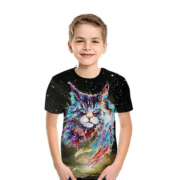 oil paint style children 3d printed t-shirt animal print summer daily sports shirt round neck short sleeve high quality, Blue
oil paint style children 3d printed t-shirt animal print summer daily sports shirt round neck short sleeve high quality, Blue