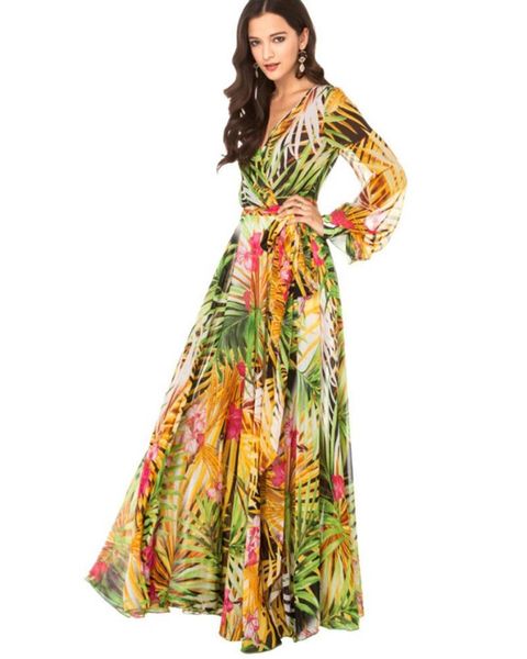 casual dresses women summer chiffon beach dress v neck long lantern sleeve plus size 7xl maxi vestidos longos de verao, Black;gray
casual dresses women summer chiffon beach dress v neck long lantern sleeve plus size 7xl maxi vestidos longos de verao, Black;gray