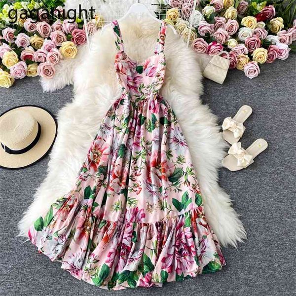 women backless flower holiday beach dress swing a line fashion lady summer sleeless dresses drop vestidos 210601, Black;gray
women backless flower holiday beach dress swing a line fashion lady summer sleeless dresses drop vestidos 210601, Black;gray
