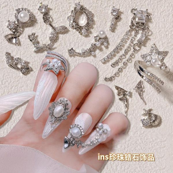nail art decorations 5pcs luxury zircon decoration 3d crystal rhinestone pearl jewelry accessories charm, Silver;gold
nail art decorations 5pcs luxury zircon decoration 3d crystal rhinestone pearl jewelry accessories charm, Silver;gold