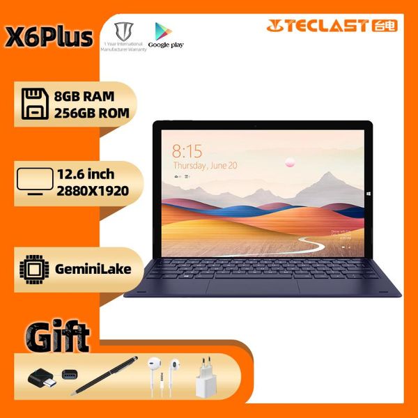 tablet pc teclast x6 plus 12.6" 2 in1 windows10 8gb ram 256gb ssd 2880x1920 quad core intel celeron processor n4100 tablets
tablet pc teclast x6 plus 12.6" 2 in1 windows10 8gb ram 256gb ssd 2880x1920 quad core intel celeron processor n4100 tablets