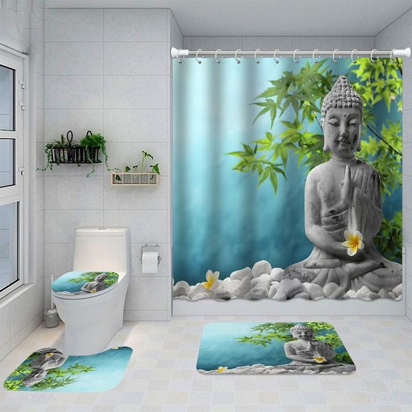 shower curtains 4pcs buddhism buddha pattern printed curtain bath tent bathing waterproof polyester toilet supplies bathroom decoration
shower curtains 4pcs buddhism buddha pattern printed curtain bath tent bathing waterproof polyester toilet supplies bathroom decoration