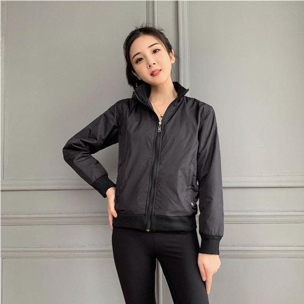 women's jackets 2021 spring autumn jacket baseball uniform coats korean version solid female wearable c186, Black;brown
women's jackets 2021 spring autumn jacket baseball uniform coats korean version solid female wearable c186, Black;brown