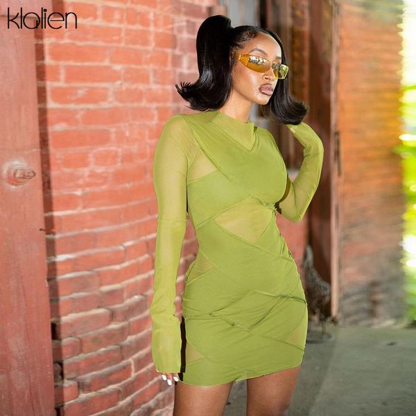 women fashion casual long sleeve o neck solid slim stretch dress autumn new y2k street clubwear mesh mini dresses lady, Black;gray
women fashion casual long sleeve o neck solid slim stretch dress autumn new y2k street clubwear mesh mini dresses lady, Black;gray