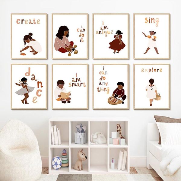 paintings black kid sing dancing quote cartoon nursery nordic posters and prints wall art canvas painting pictures child room decor
paintings black kid sing dancing quote cartoon nursery nordic posters and prints wall art canvas painting pictures child room decor