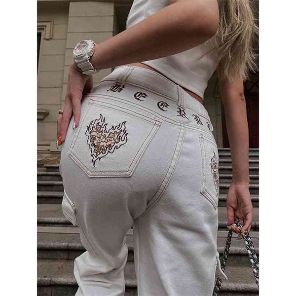 summer women jeans embroidery street wide leg pants trendy womens korean style high waist jean 210915, Blue
summer women jeans embroidery street wide leg pants trendy womens korean style high waist jean 210915, Blue
