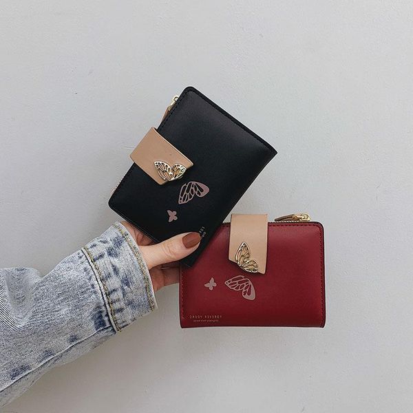 coin purse leather buckle hand ladies small new soft wallet bow 2020 simple fresh short spring qjcpk
coin purse leather buckle hand ladies small new soft wallet bow 2020 simple fresh short spring qjcpk