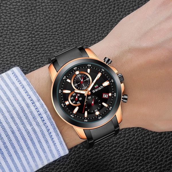 wristwatches swish men business watch 2021 luxury chronograph watches quartz waterproof luminous military sports wristwatch male reloj hombr, Slivery;brown
wristwatches swish men business watch 2021 luxury chronograph watches quartz waterproof luminous military sports wristwatch male reloj hombr, Slivery;brown