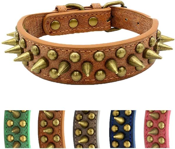 cat collars & leads spiked studded dog collar adjustable stylish leather anti-bite pet for puppy small medium and large dogs
cat collars & leads spiked studded dog collar adjustable stylish leather anti-bite pet for puppy small medium and large dogs
